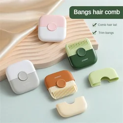 2 in 1 Baby HairCut and Hairdressing Comb Trim Bangs and Broken Hair Bangs Trimmer Manual Portable Children's Hair Clipper