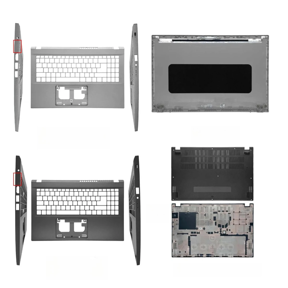 Replacement cover for Aspire 3 A315-59 A315-59G N22C6 laptop: LCD rear cover, palm rest, upper case, bottom case, shield.shell