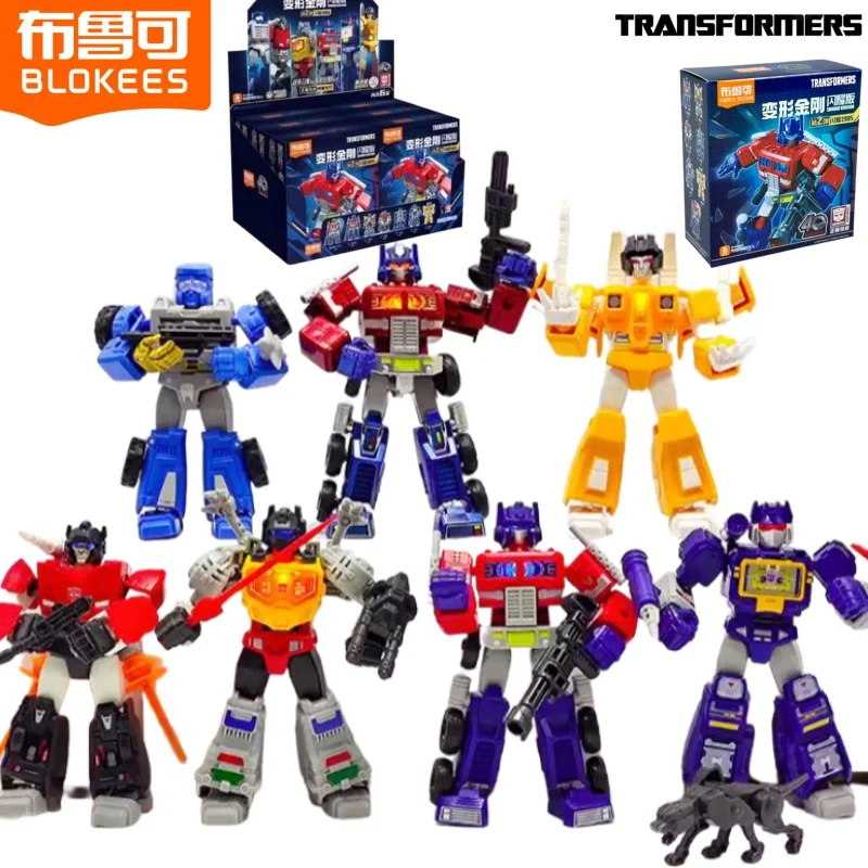 بلوكز محولات بنة رجل مشرقة الطبعة 2nd أوبتيموس برايم ساوند ويف لوحة مضيئة الجمعية لعبة مجسمة هدية #1