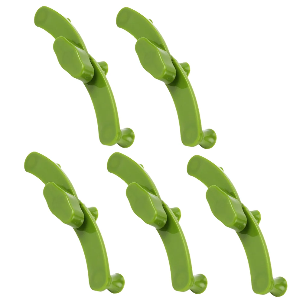 5 Pcs Securing Clip Suite Twist Adjustable Clipplant 125X2CM Plastic Training Control