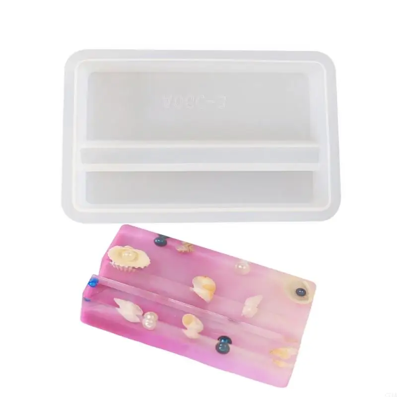 

Silicone Casting Mold for Homemade Mobile Supports Cellphone Holder Epoxy Mould C71A