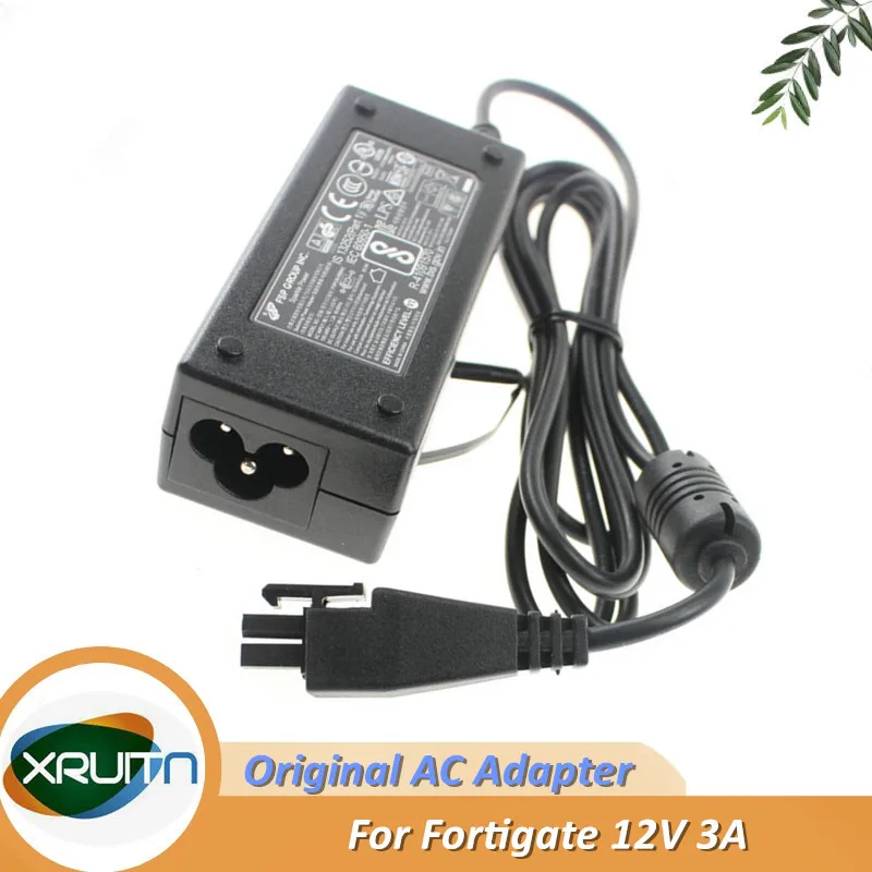 FSP FSP036-RBBN2 12V 3A 36W Adapter Charger For fortigate FORTINET AD036RAB-FTN3 FG-60D 30E-3G4G 60E Fortiwifi 30E Power Supply