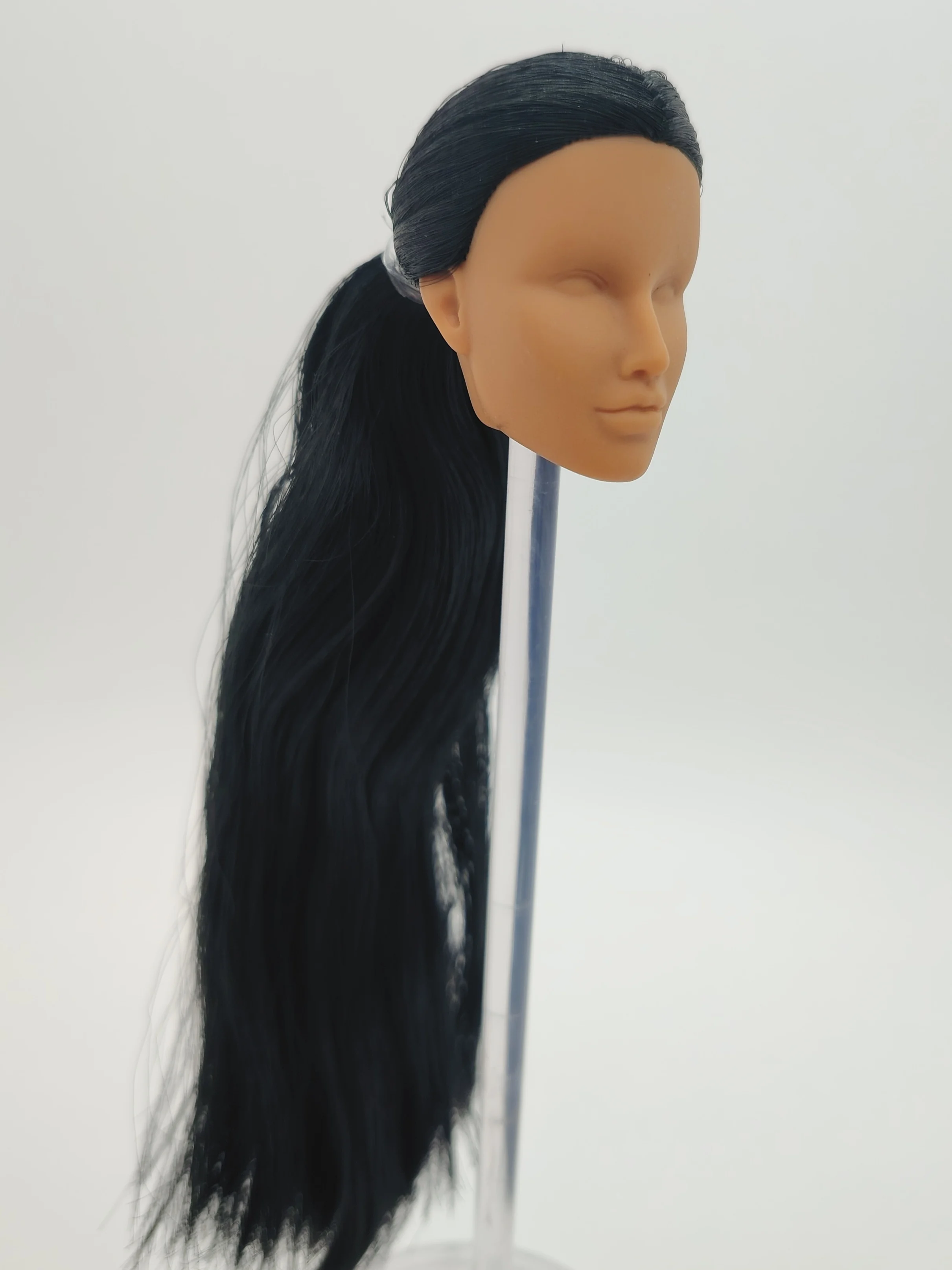 Fashion Royalty Color Infusion Laka Orion New Hispanic Skin Black Black Hair 1/6 Scale Integrity Doll Blank Head