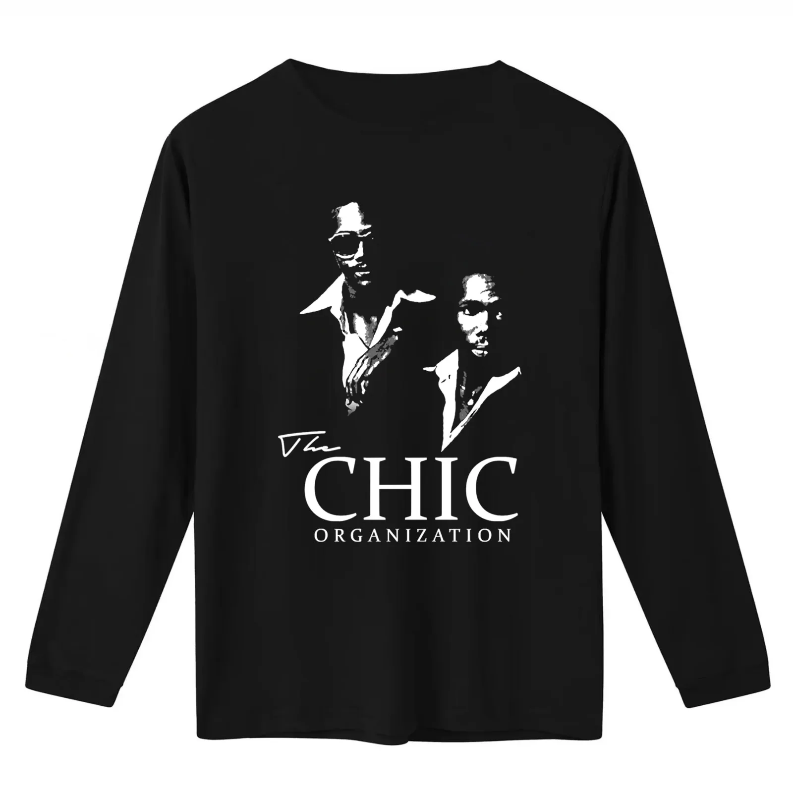 Chic - Nile Rodgers & Bernard Edwards T-Shirt Summer Casual Cotton Tee Oversized Streetwear Tops Vintage Graphic Print