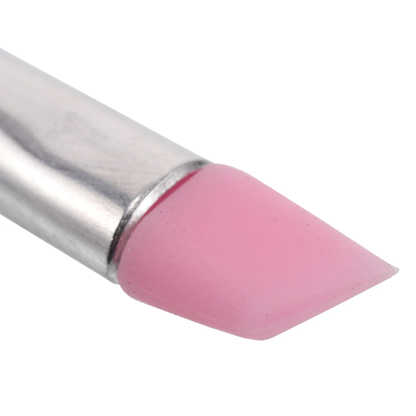 3pcs Silicone Makeup Applicator With Cap Soft For Eyeshadow Lip Gloss Cream Reusable Easy Clean Portable Travel Essential