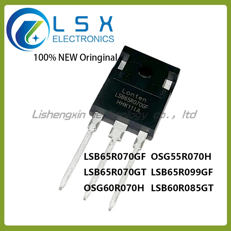 

New/5pcs LSB65R070GF LSB65R070GT or OSG60R070H OSG55R070H or LSB65R099GF or LSB60R085GT TO-247 47A 650V TO220 Original On stock