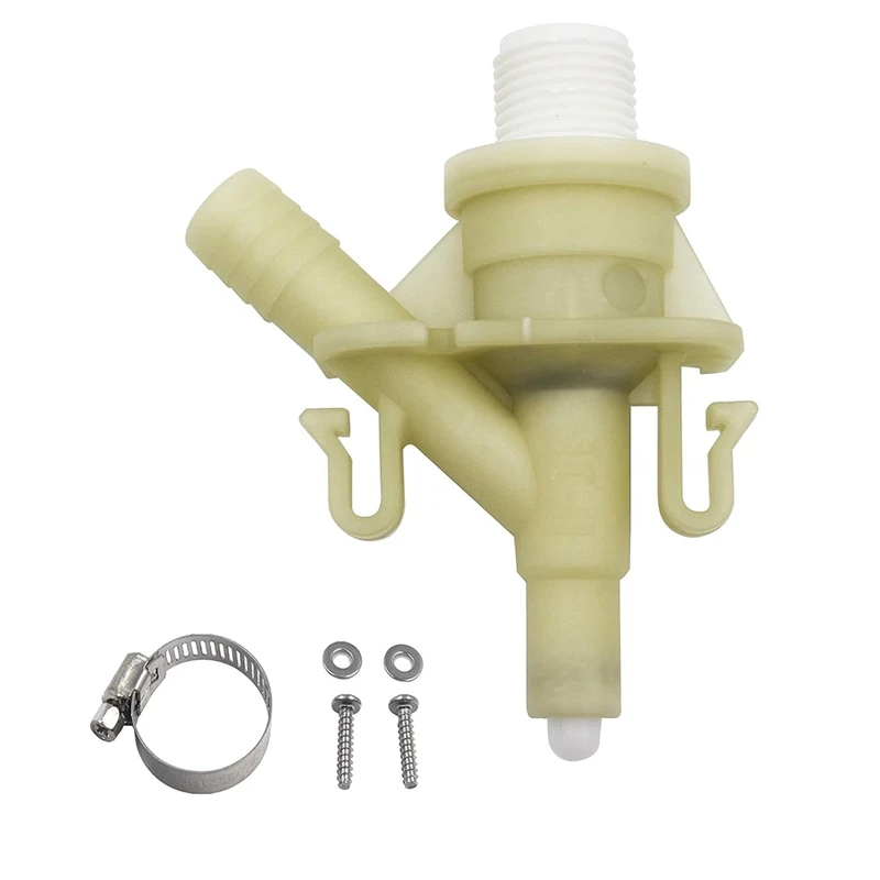 Foot Operated Toilet Water Valve Kit 385311641 For Dometic 300 310 320 Toilet Replacement