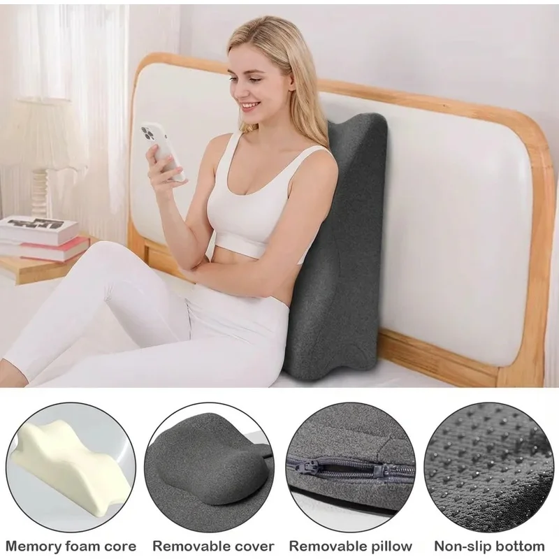 Multifunctional Prone Pillow, Intimacy Support Bed Pillow for Lying Down, Sleeping & Playing Mobile Phone