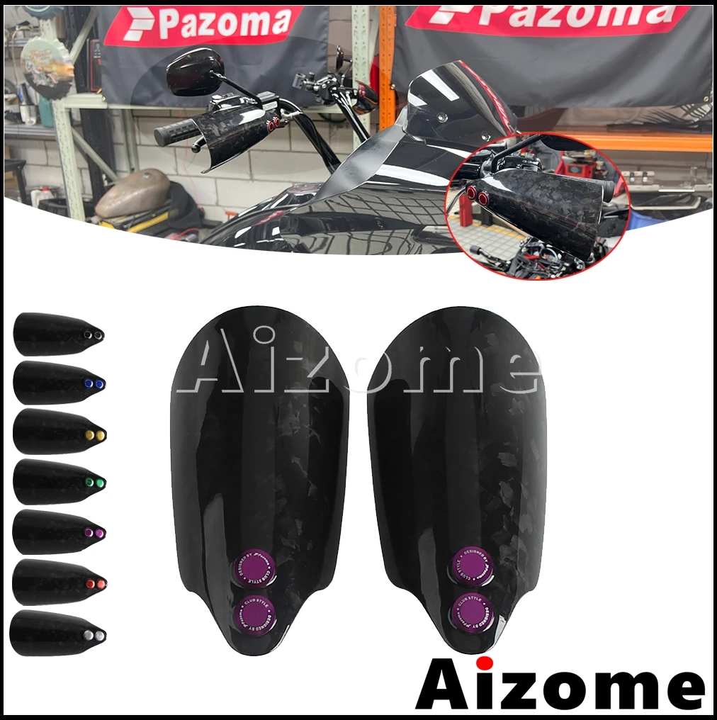 Road King Hand Shield Guard For Harley Touring RoadKing CVO/SE FLHRSE 4 5 Motorcycle Hand Handlebar Handle Bar Guards Handguards