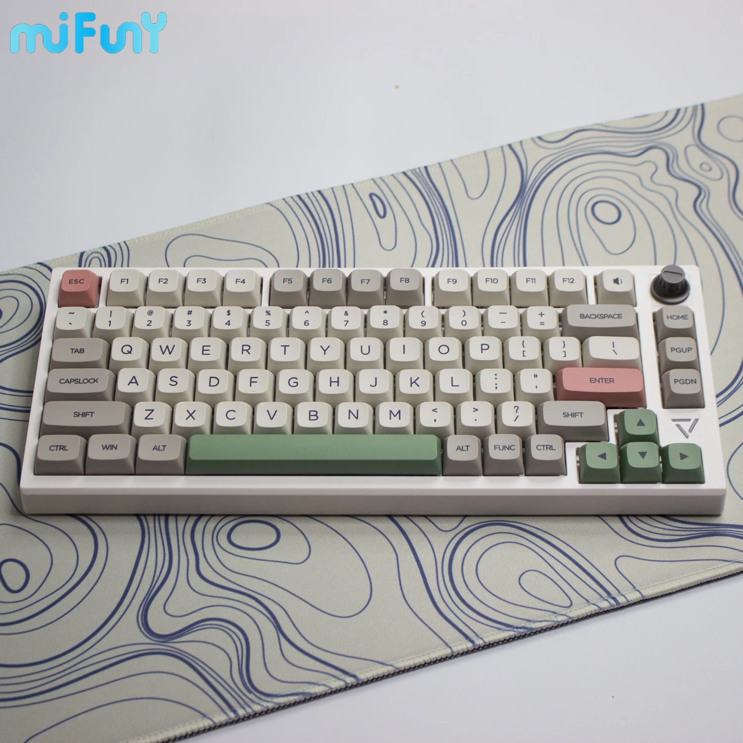 Imagem -05 - Mifuny-gmk 9009 Keycap Retro Perfil Xda Pbt Iso Keycaps Teclado Mecânico Faça Você Mesmo Custom Gaming Acessórios 134 Chaves por Conjunto