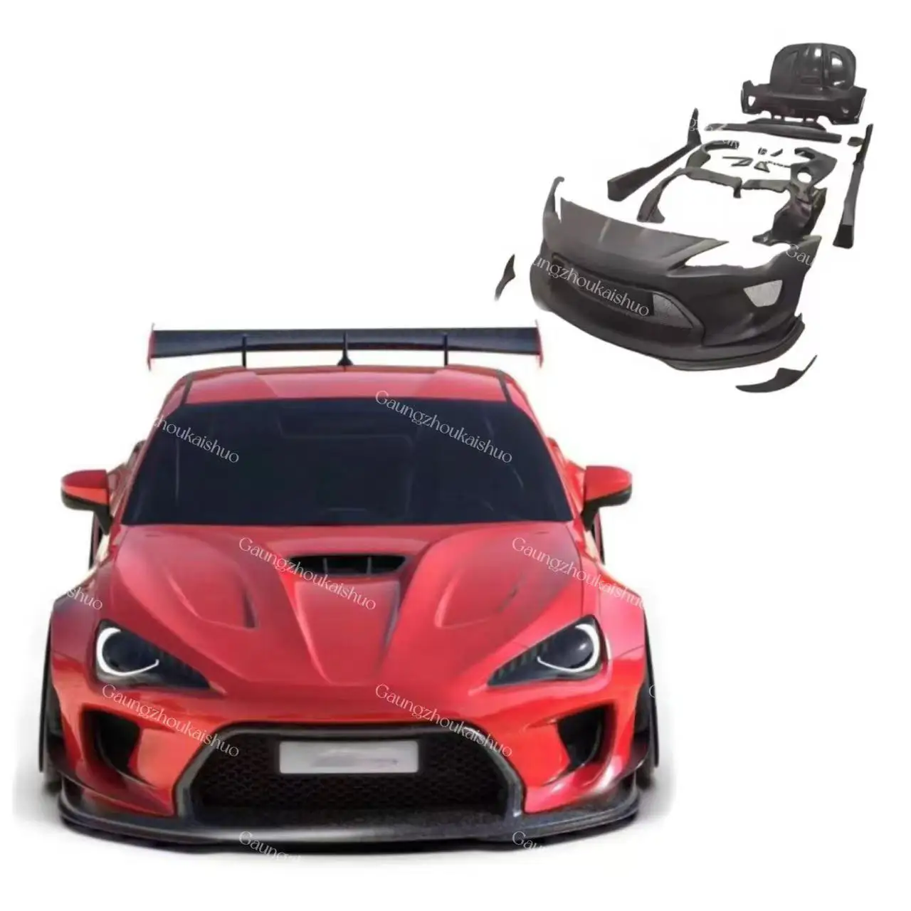 Robot Style Car Body Kit For Toyota 86 Bodykit Front Bumper Rear Bumper Fender Side Skirt Spoiler Hood