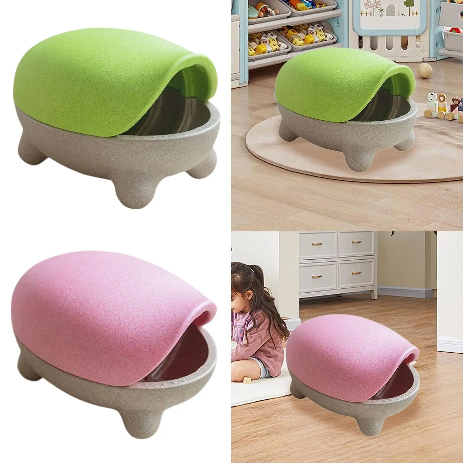 

Turtle Storage Stool Cute Stool Organizer Box for Kids Children Bedroom