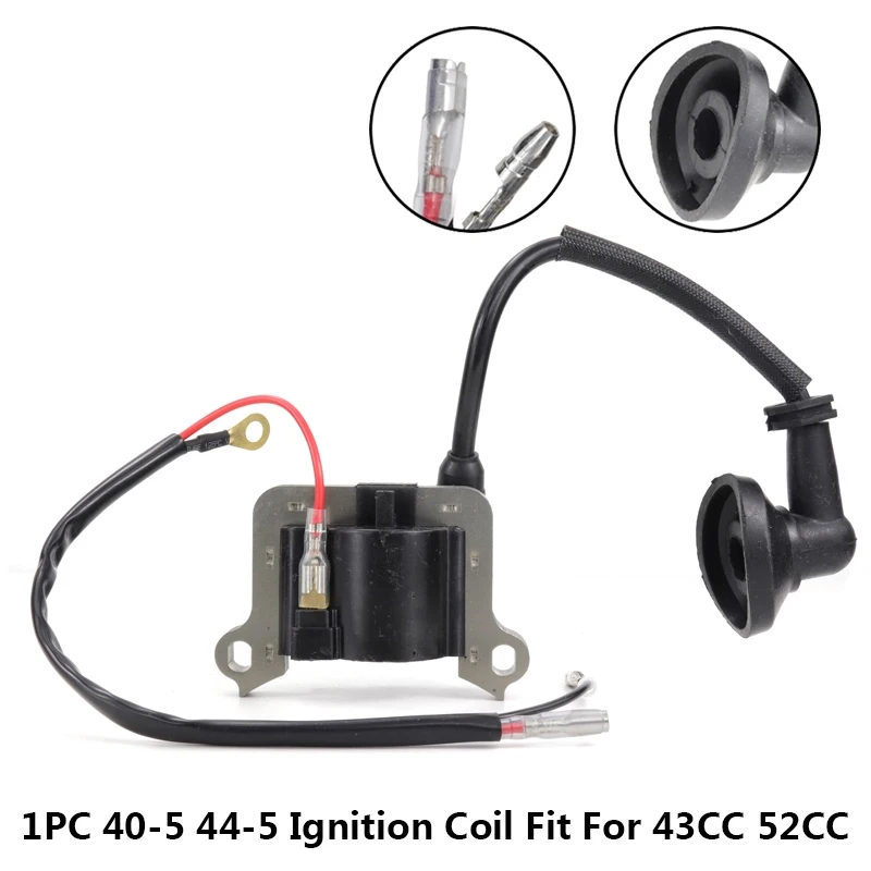 XCAN 1pc Ignition Coil 62mm Brushcutter Coil for 43CC 52CC 40-5 44-5 Brush Cutter Grass Trimmer Lawn Mower Garden Power Tool