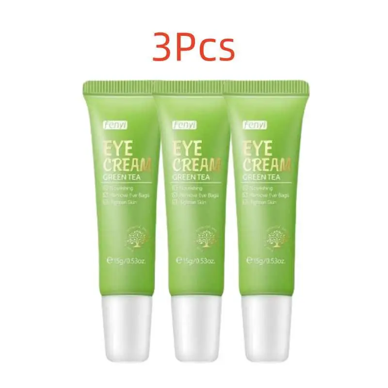 

3Pcs FENYI Green Tea Eye Cream Moisturizing And Caring For Eye Skin 15g