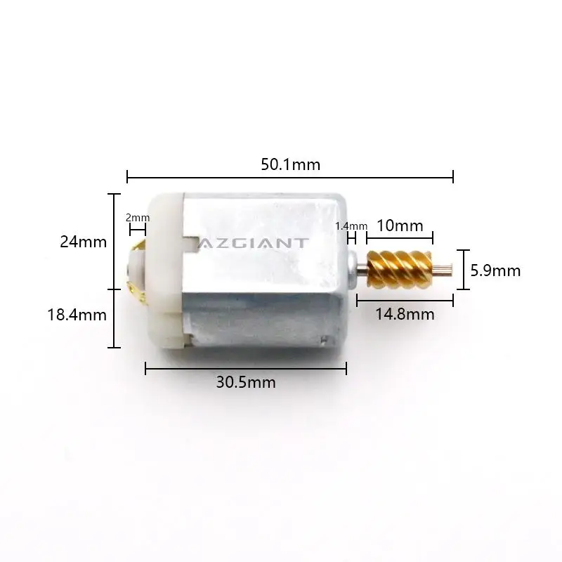 AZGIANT Car Trunk Lock Actuator Motor 12V DC For 2001-2006 Hyundai Elantra 20521/9W3217 Power Trunk Cover Opening Motors Tools