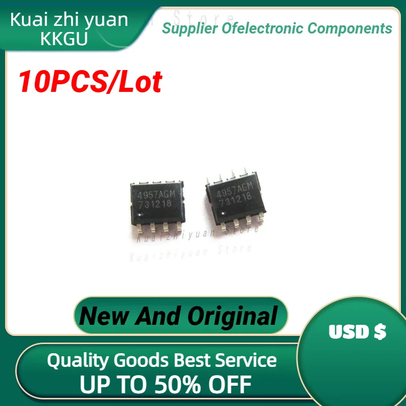 10PCS/Lot New And Original AP4957AGM 4957AGM MOSFET SOP-8 Quality Goods