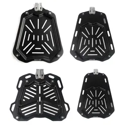 45L/55L/65L/80L/100L Motorcycle Aluminum Rear Luggage tailbox Bracket Plate Trunk Boot Quick Release Base Plate Shelf Holder