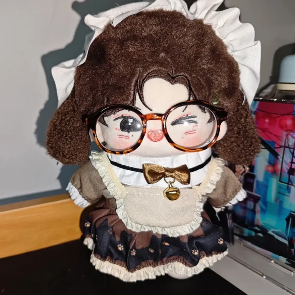 

1 set Rabbit Set 20cm Cotton Doll Clothes Cat Paw Lolita Dress Cotton Doll's Clothes Outfit Mini Plush Doll Clothes