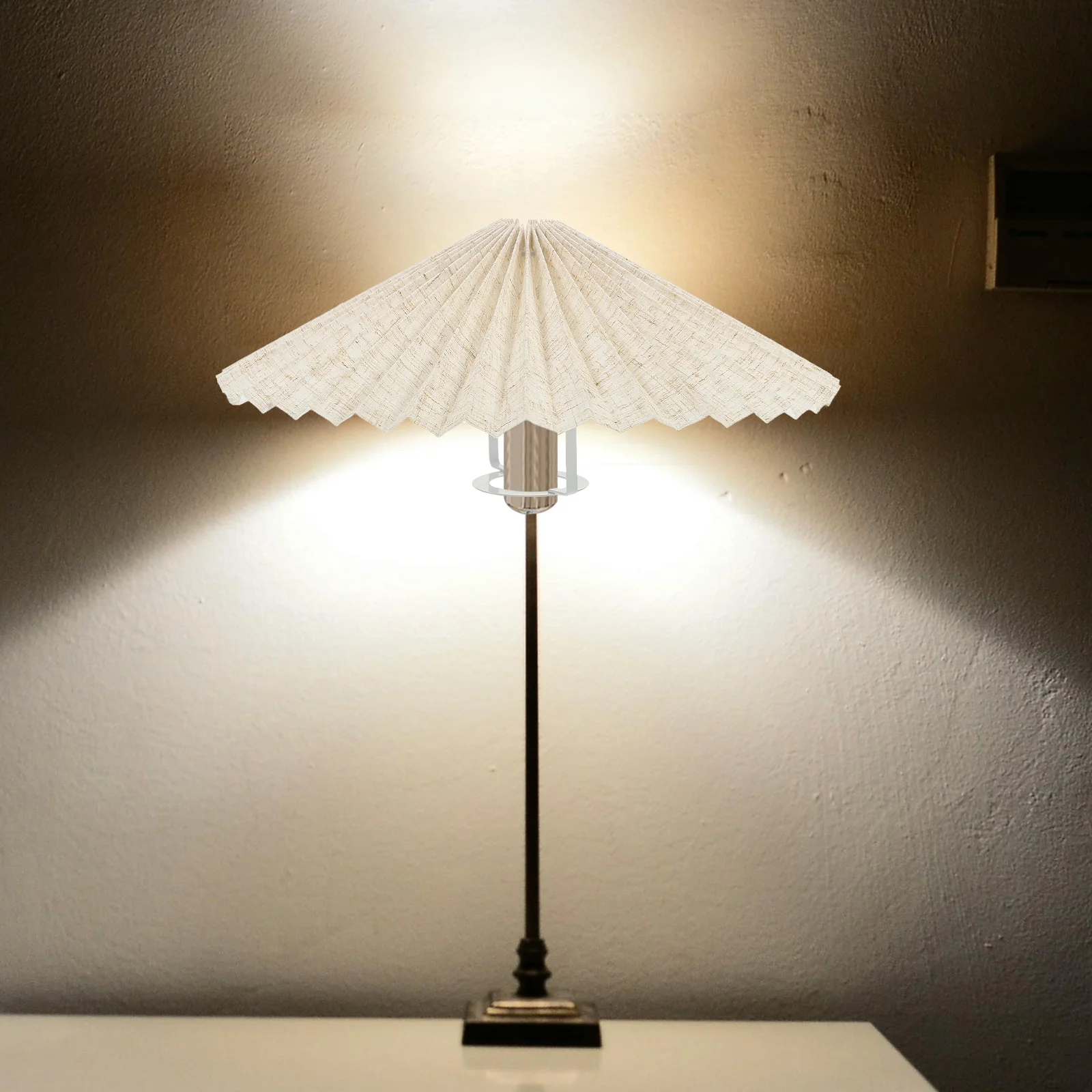 

Umbrella Lamp Shade Bedside Ceiling Table Light Cover Replacement Fabric Shade Household Modern Lampshade Home Study Library