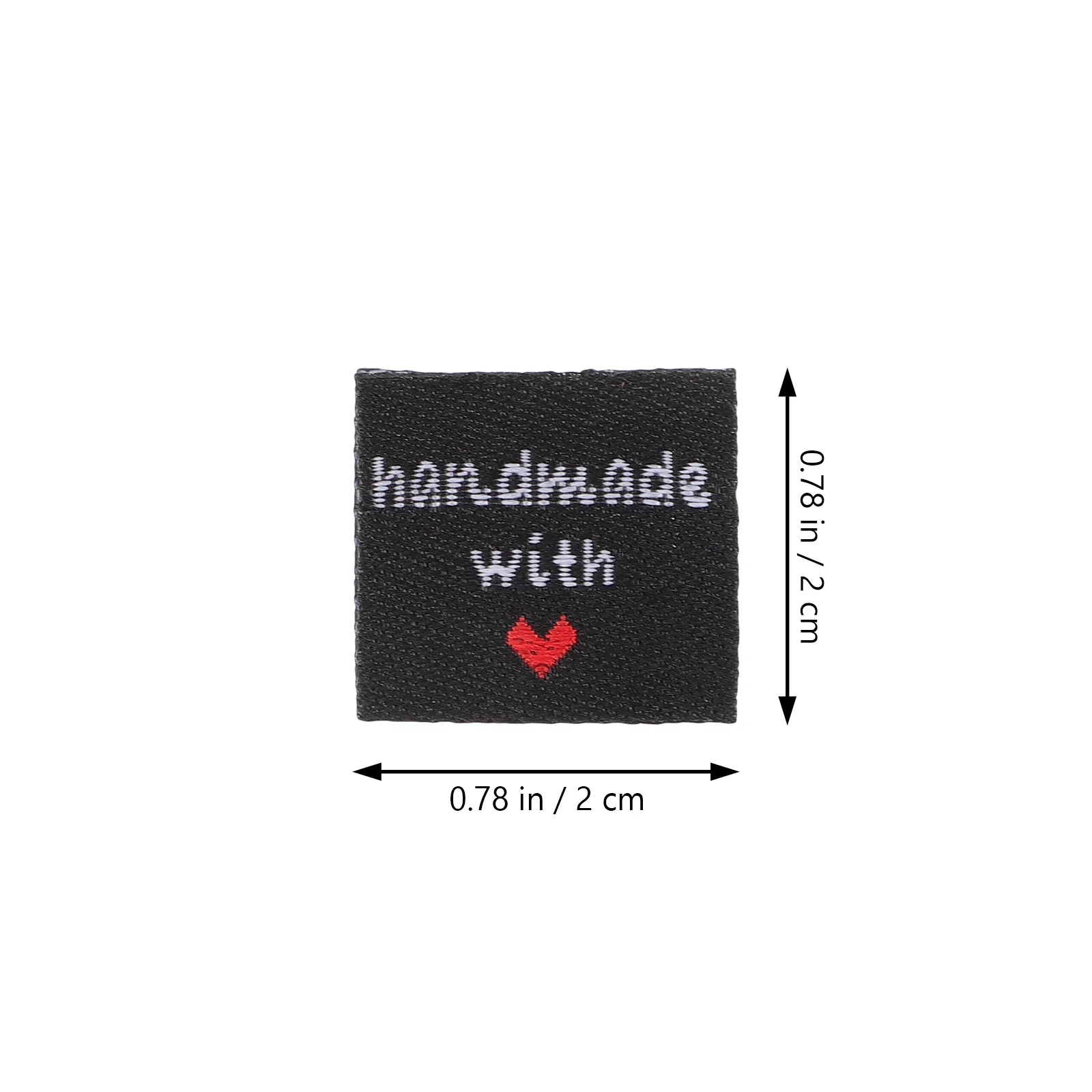 

150pcs Clothing Collar Labels Handmade Cloth Material Sewing Accessories For Jeans Shirts Coats Sweaters Hats Bags Diy