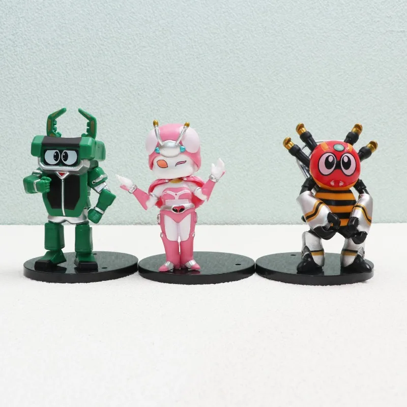 Set Lengkap Kabutack & Shogun Evil 10-14cm |   Mainan Harta Karun Karbida Besi |   Figur Aksi Anime Hadiah Natal