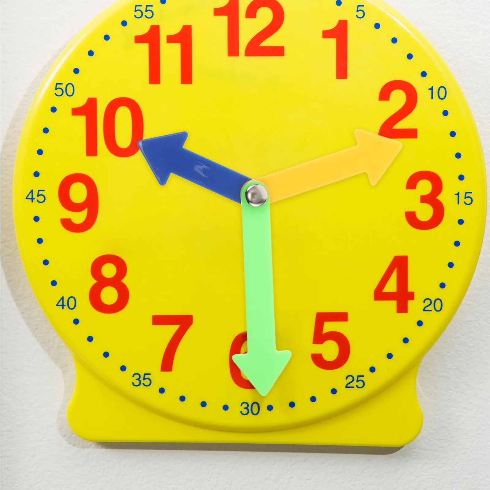 

4Pcs Plastic Clock Hands for School Teaching Aids DIY Clock Assembly Replacement Pointers Hands-on Time Learning Educational