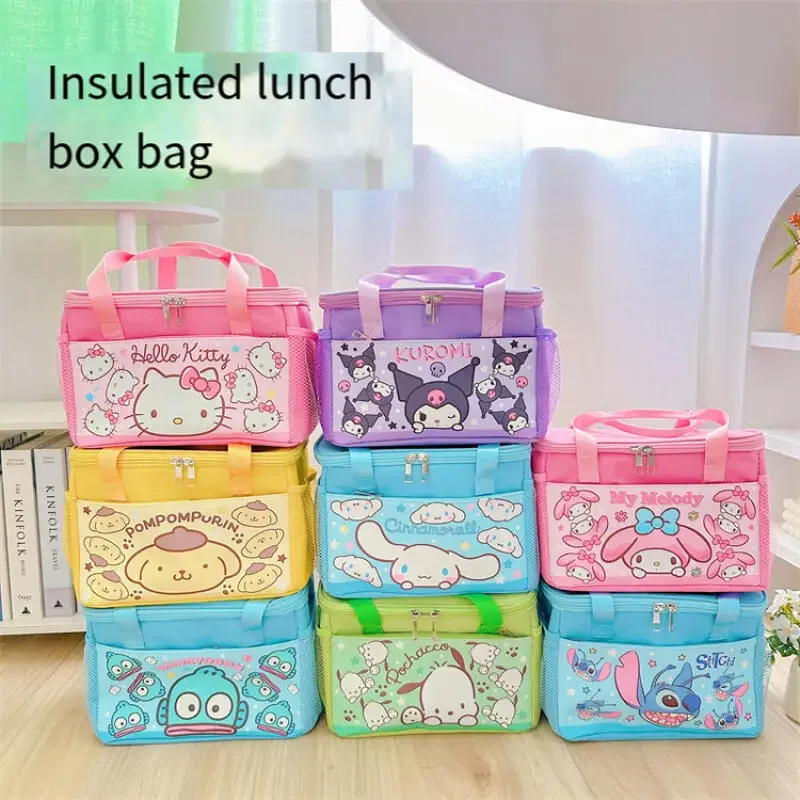 kuromi-hello-kittys-sanrios-saco-de-cosmeticos-bonito-menina-saco-de-isolamento-estudante-lancheira-saco-conveniente-dos-desenhos-animados-sacos-para-mulher