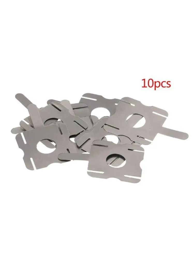 652F 10 Pieces/lot 2 parallel 2 series 18650 lithium battery nickel-plated steel shee