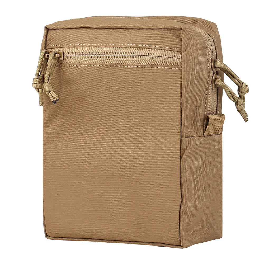 

Tactical GP Pouch Tall General-Purpose Utility Pack Laser Cut Molle Night Vision Goggles Storage Back Panel Hunting Accessories