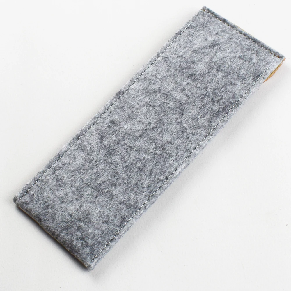 Felt Pen Protection Pouch with Snap Closure Pencilcase- Perfect for Organizing Pens Office and School Supplies