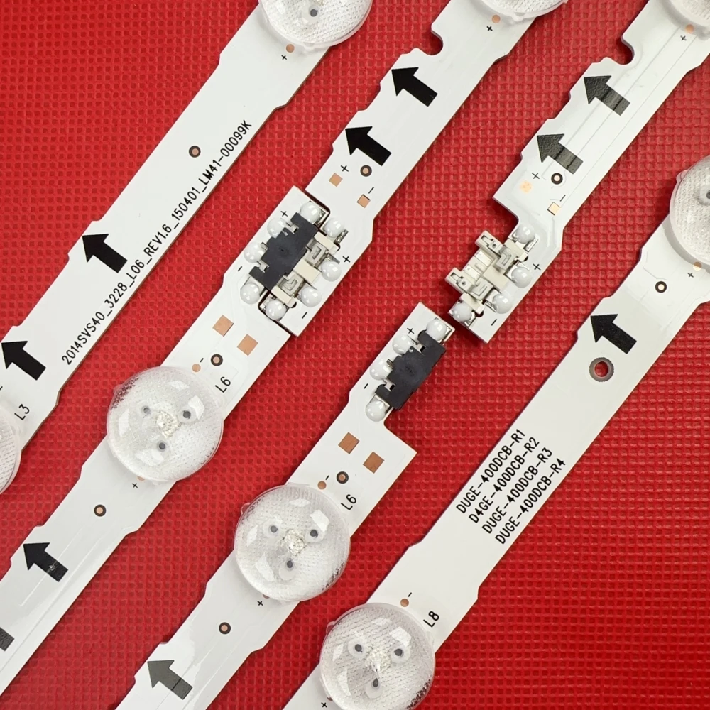 LED Backlight For UE40H5000 UE40H6500 UE40H5500 UE40H6200 D4GE-400DCB-R2 UE40H5100 CY-GH040HGLV2H, CY-GH040HGLV3H UE40H6400