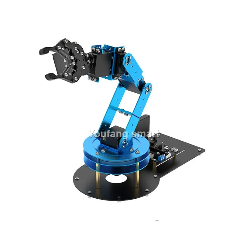 

NANO/STM32 6 DOF Robot Metal Alloy Mechanical Arm for Arduino Robot DIY Kit to Ps2/Somatosensory Gloves Programmable Robot Arm