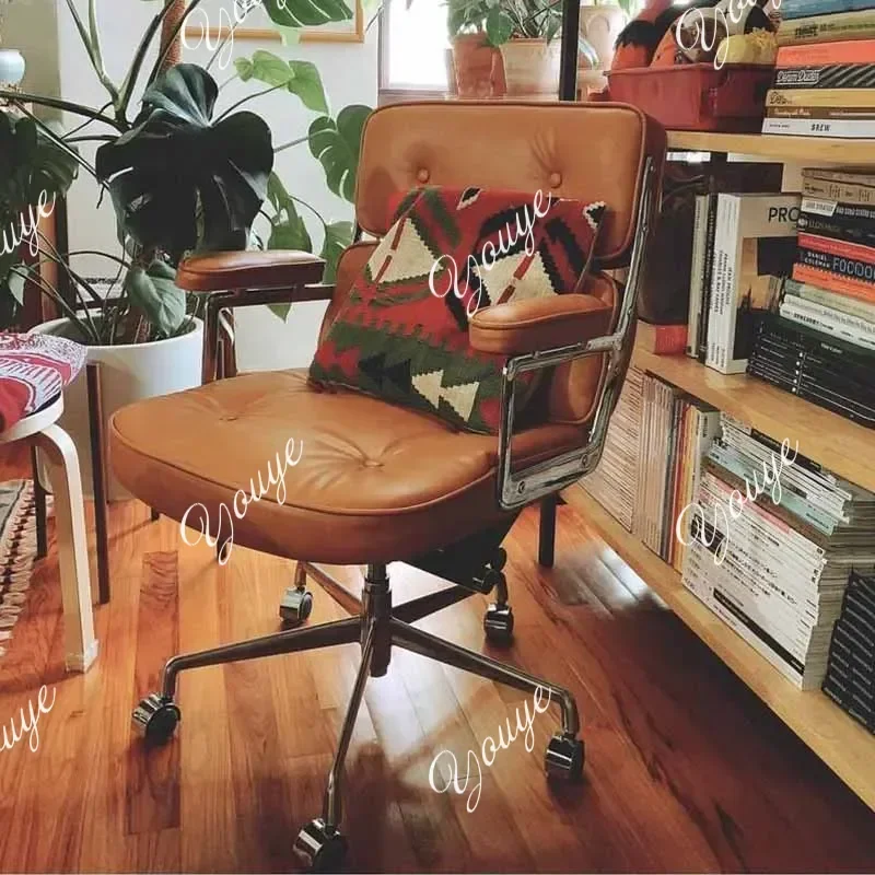 Q Relax كرسي مكتب الكمبيوتر التنفيذي العام مريح كراسي مكتب مريحة الغرور غرفة المعيشة أثاث Sillas De Oficina #3