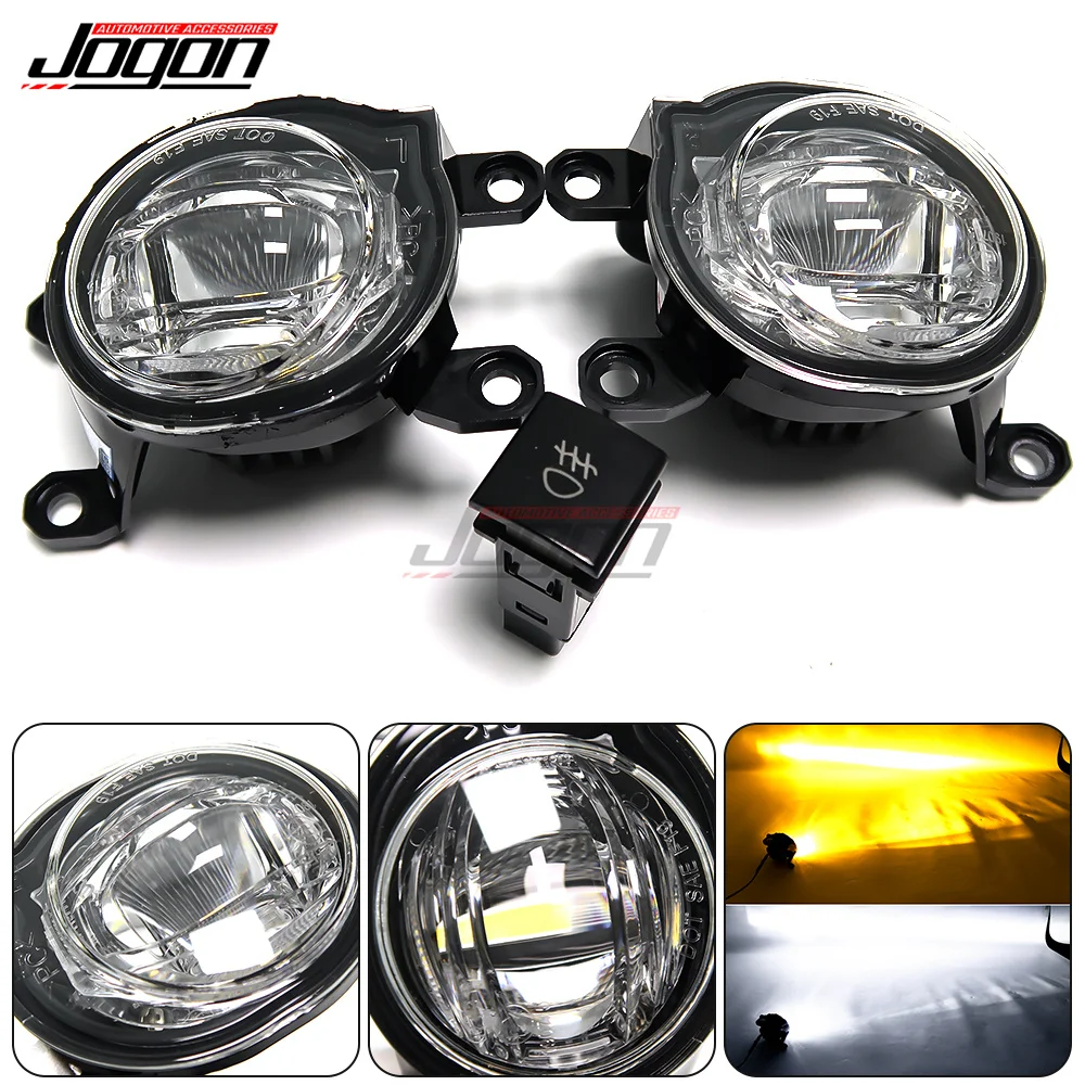 Led Fog Light Daytime Running Lamp For Toyota Land cruiser LC300 VXR GX C-HR Corolla Hatchback Auris Fortuner Hilux Revo Rocco - Image 2