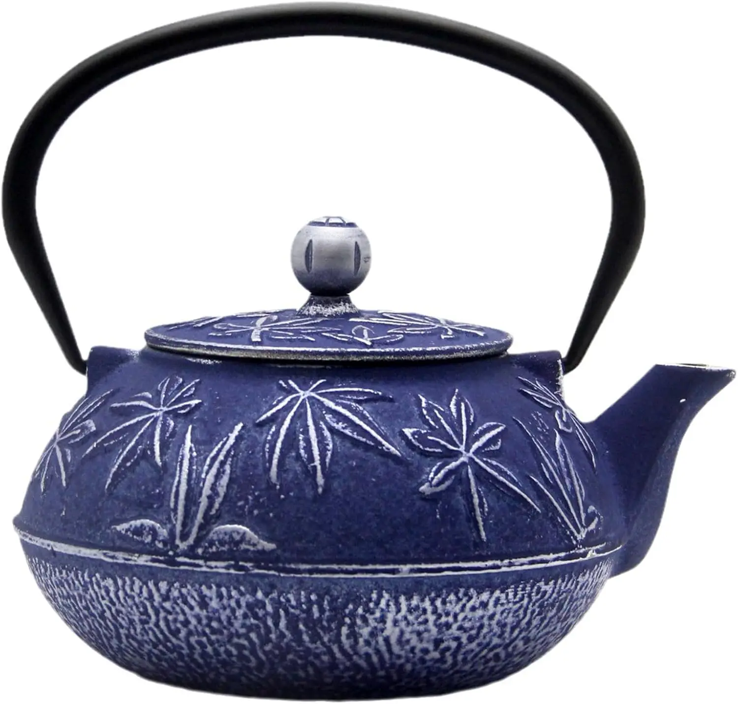 

Cast Iron Teapot Tea Kettle with Stainless Steel Infuser for Stovetop Safe Coated with Enameled Interior Japanese Tetsubin with