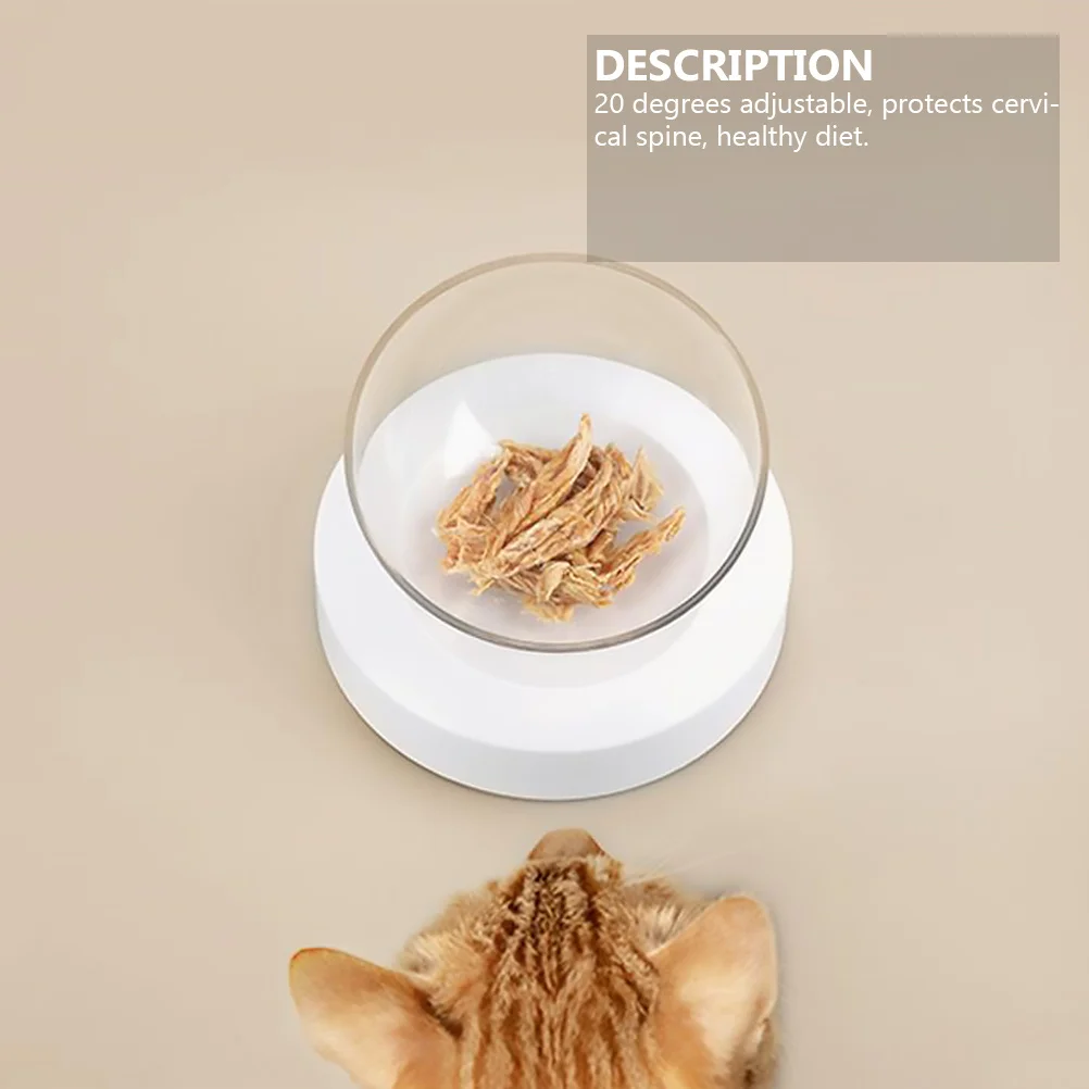 

Pet Rice Bowl Dog Water Raised Spill Elevated Bowls for Small Dogs Cat Feeding Supplies Food