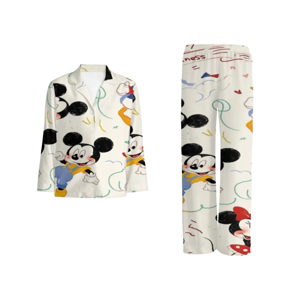 

Disney Mickey Mouse Printed Pajamas Men or Women | Cute Pajama Sets | Elegant Lounge Wear for Women | Soft Clothing