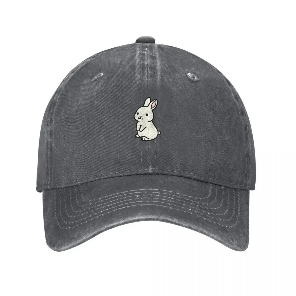 

White Bunny Baseball Cap Dropshipping Snapback Cap Cosplay Mens Hats Women's