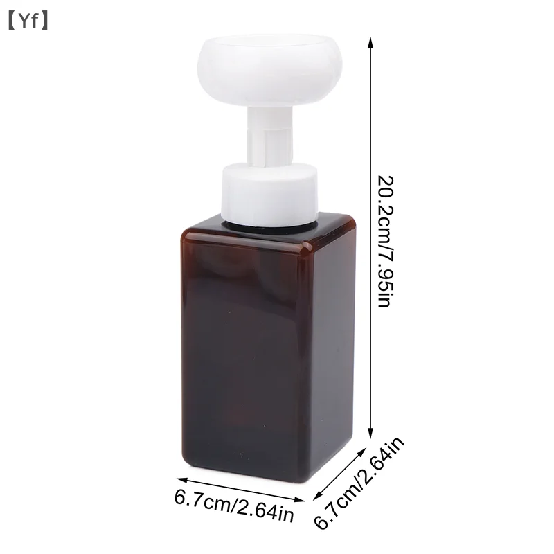 250/450ml Floral Foam Handsoap Cute Flower Bubble Bottle Liquid Soap Dispenser Hand Soap Pump Bottle Bathroom Press Hand Wash