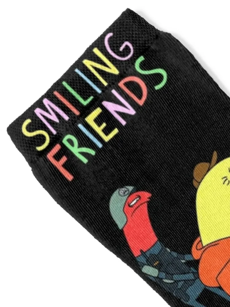 Smiling Friends - glep alan and charlie SWAT rules_2, bliblie, Pim, Grim, Glep (author's art) Socks loose Lots Women Socks Men's