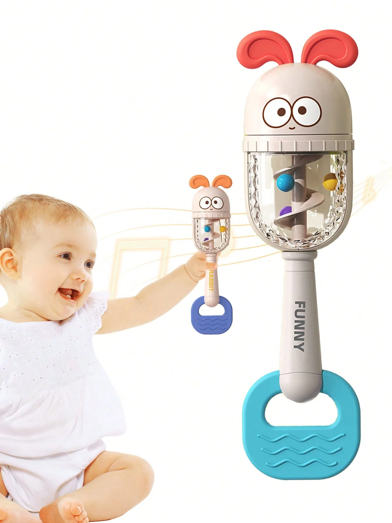 Jouets hochets pour bébé, hochets à main, mobiles sonores pour nourrissons, hochets anti-gémissements, jouet éducatif précoce pour nouveau-né, animaux mignons, cadeaux