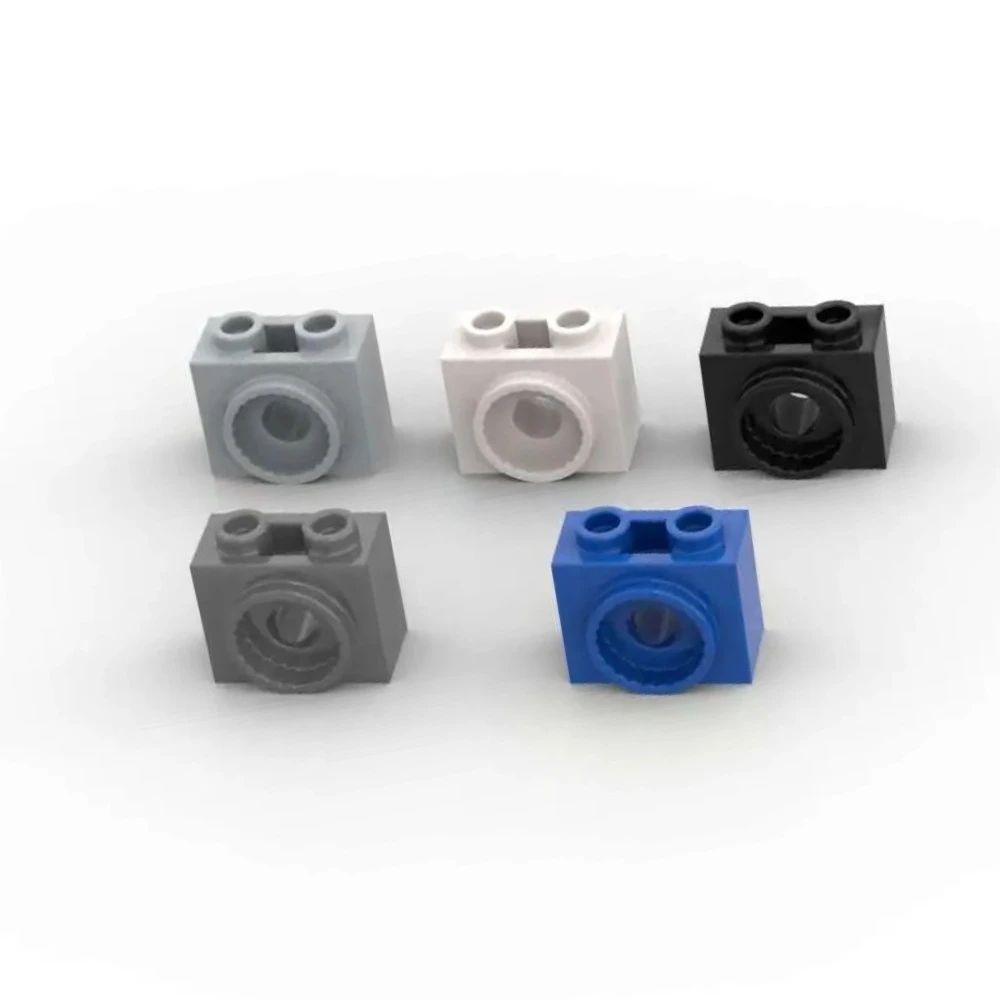 MOC 10PCS 80431 Modified 1x2x1 With Rotation Joint Building Blocks Kit 1/3 Socket Bricks Particle Idea Toys Children Xmas Gifts