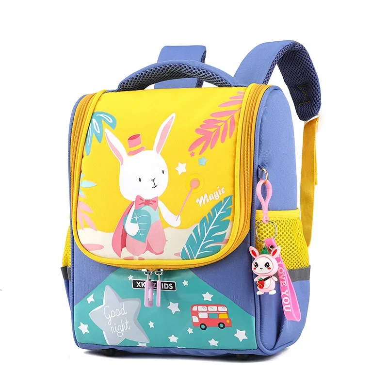 Cute Rabbit Baby Girls Backpacks High Quality Kindergarten Schoolbag Kids Backpack Dinosaur Boys School Bags 2-6 Years