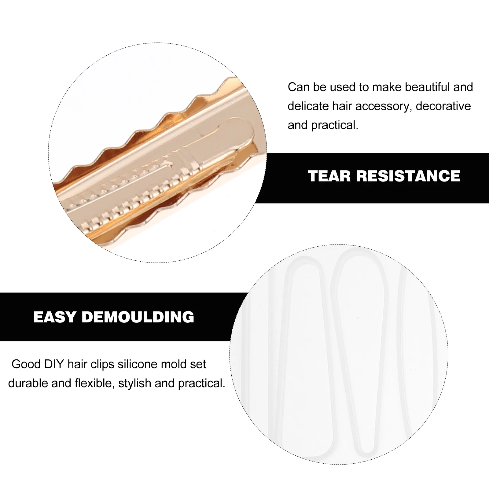 

14pcs Mold Silicone Flexible Easy Demold Tear Resistant DIY Casting Jewelry Diy Accessories Parts Accessories