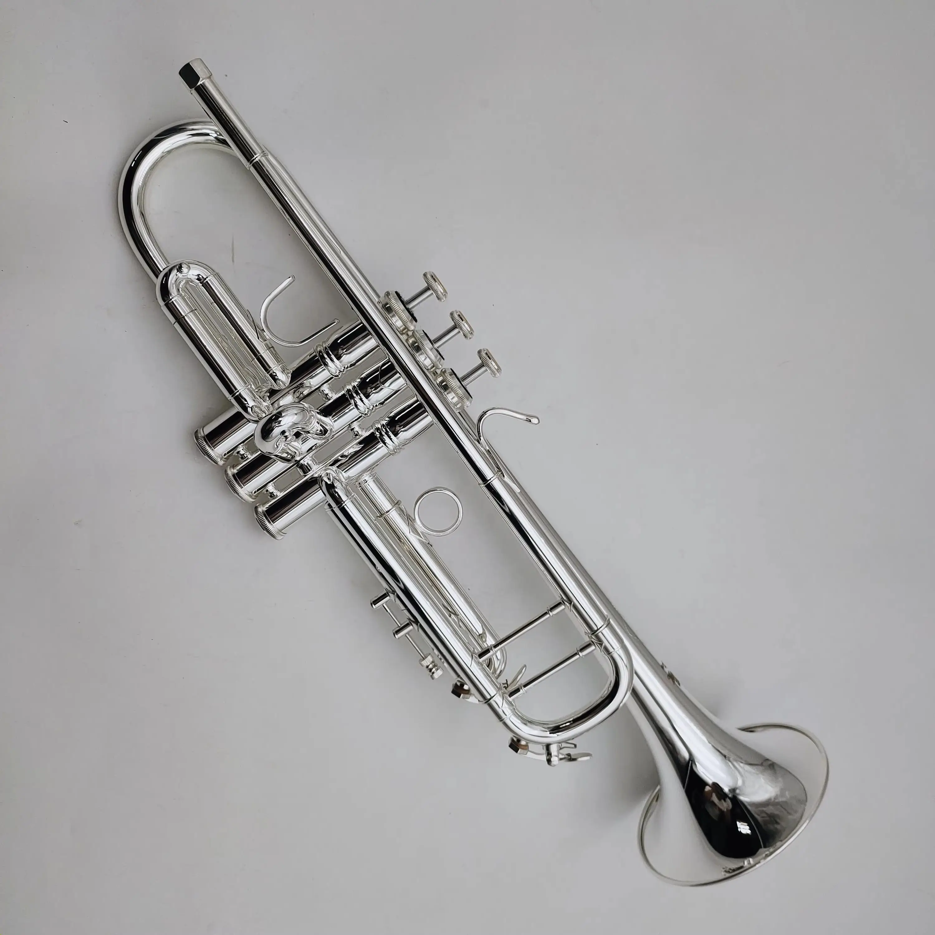 High Quality  LT180S-37 Trumpet B Flat Silver Plated Professional Trumpet Musical Instruments with Case