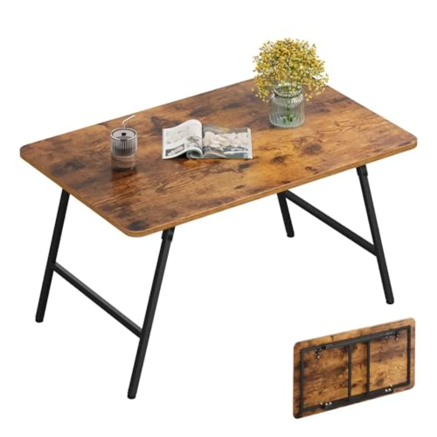 

Foldg Coffee Table, Modern Portable Small Coffee Table with No Assembly Needed for Livg Room, Home, Small Space