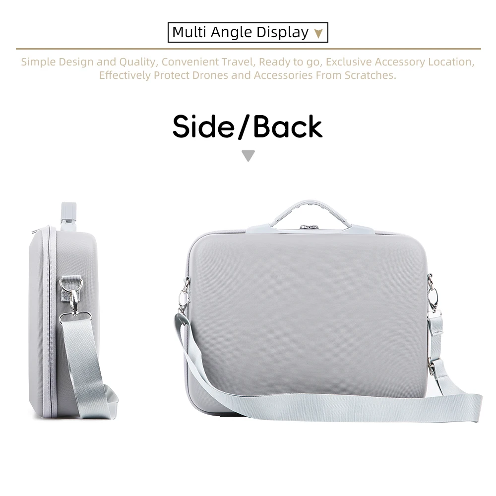 

Carrying Case for DJI Lito1/X1 Drone,Waterproof PU Storage Bag Portable Travel Organizer Protective Cover with Shoulder Strap