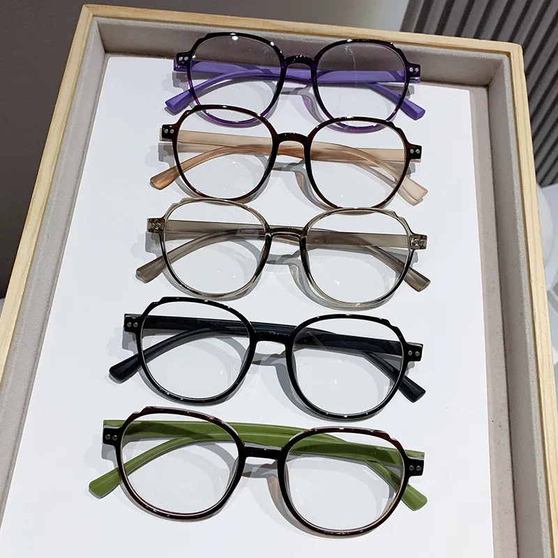 

Зеленые очки для чтения с полной оправой, модная легкая оправа, фильтр синего света для мужчин и женщин