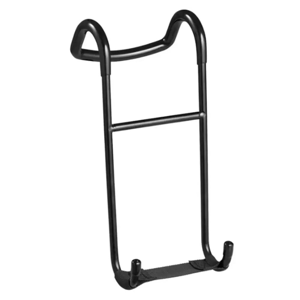 1Pc 250lb Capacity Dumbbell Spotter Hooks Heavy-Duty Thickened Safety Connector for Chest Workout Black Non-slip