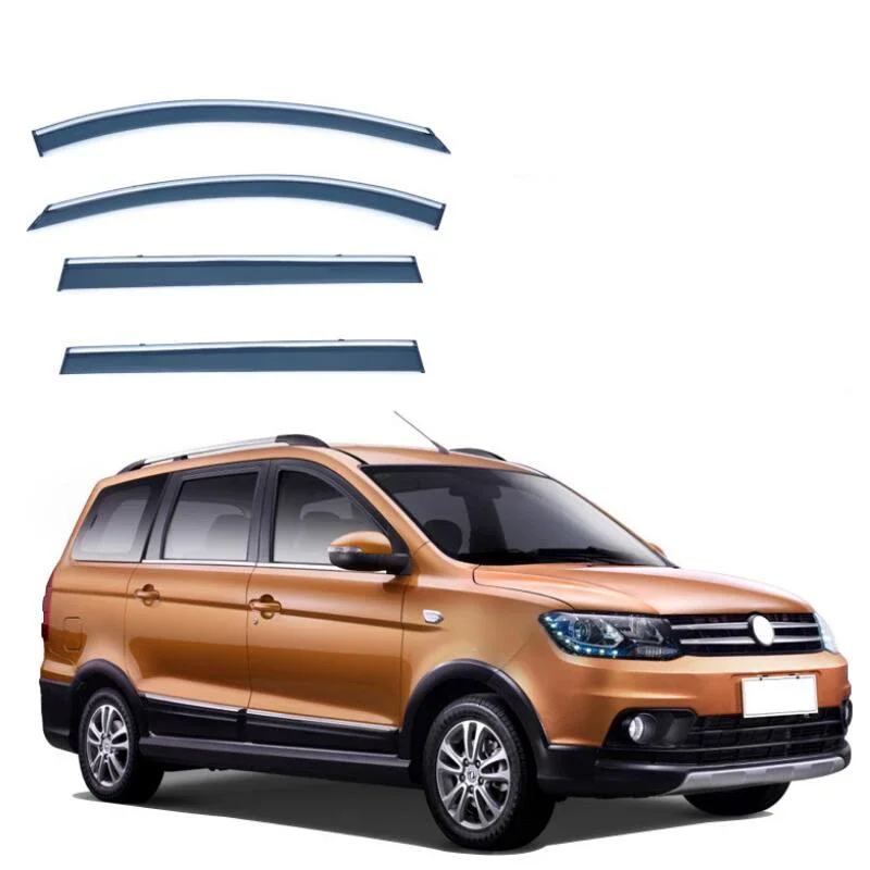 Window Visor Car Rain Guard Visor Side Window Deflector For DFSK Dongfeng Glory 330 Glory 350 360 370 2013 2014 2015 2016 2017